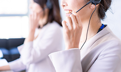 お問い合わせ中のイメージ